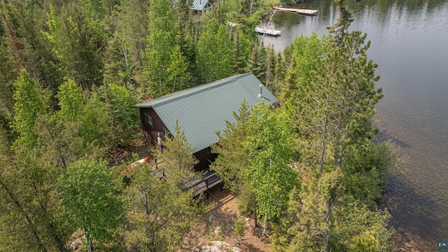 14575 Jackpine Trl, Ely, MN 55731 - view from above of property featuring a nearby body of water