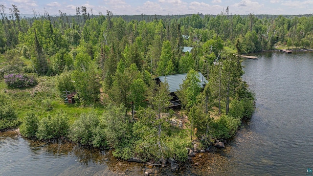 14575 Jackpine Trl, Ely, MN 55731 - aerial overview of property's location featuring a large body of water