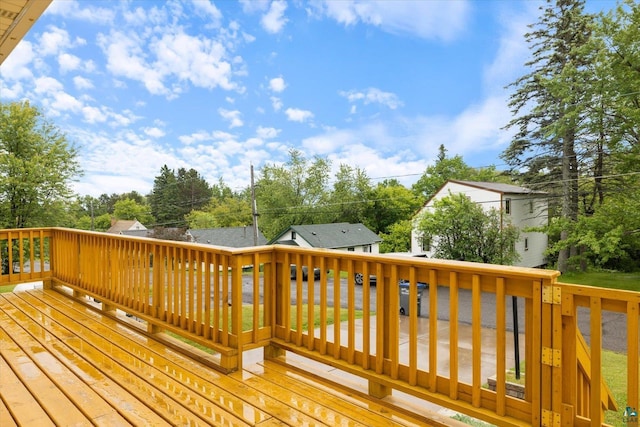 2323 Catskill St, Duluth, MN 55811 - view of wooden terrace