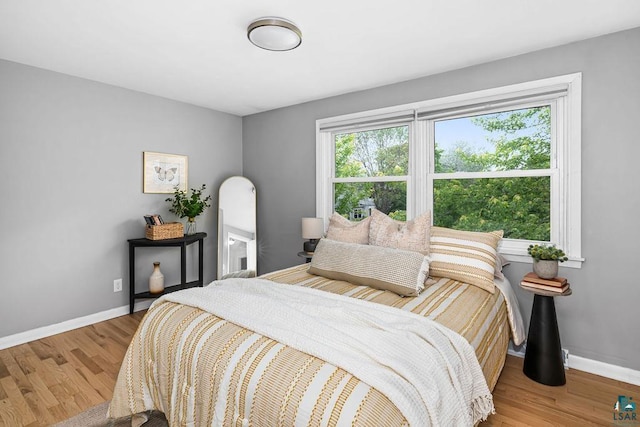 137 Madison Ave Unit 137, Duluth, MN 55811 - bedroom featuring baseboards and wood finished floors