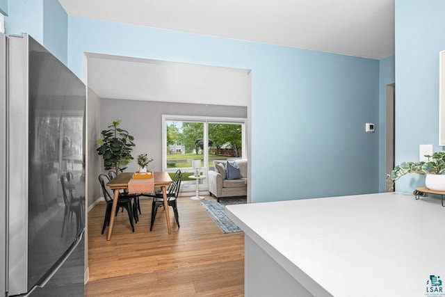 137 Madison Ave Unit 137, Duluth, MN 55811 - dining room featuring light wood-style floors