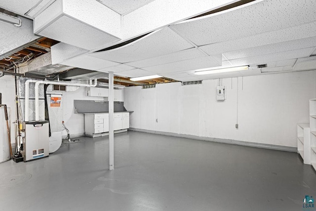 137 Madison Ave Unit 137, Duluth, MN 55811 - basement with water heater