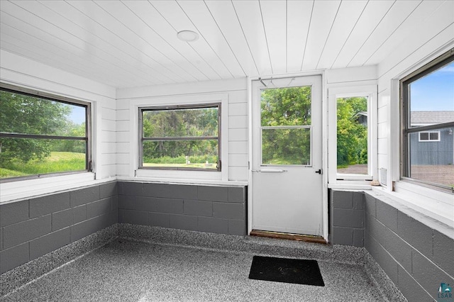 4414 Midway Rd, Hermantown, MN 55811 - bathroom with wooden ceiling