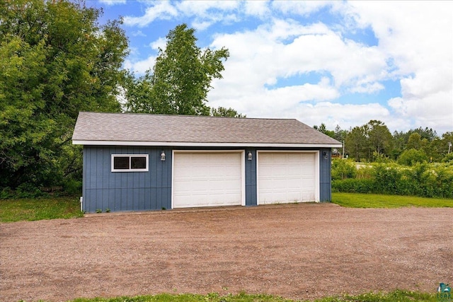 4414 Midway Rd, Hermantown, MN 55811 - view of detached garage