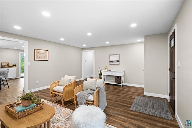 4414 Midway Rd, Hermantown, MN 55811 - living room with recessed lighting and wood finished floors