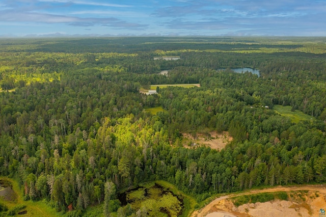 8702 Sock Lake Rd, Babbitt, MN 55706 - aerial view of a heavily wooded area and a large body of water