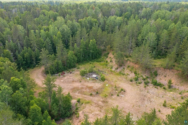 8702 Sock Lake Rd, Babbitt, MN 55706 - drone / aerial view of a heavily wooded area
