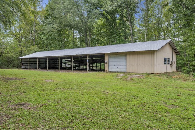 view of stable