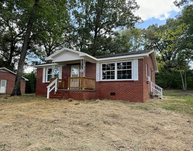 view of bungalow-style house