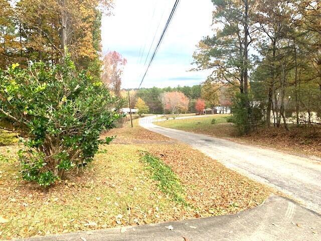 view of road