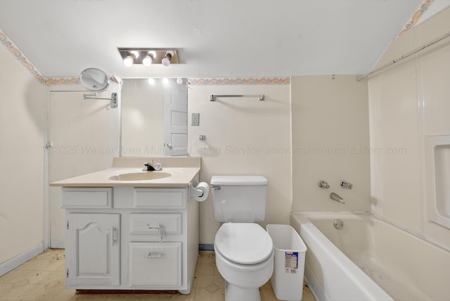 3209 Elm St, Adamsville, AL 35005 - bathroom featuring vanity, shower / tub combination, and tile patterned floors