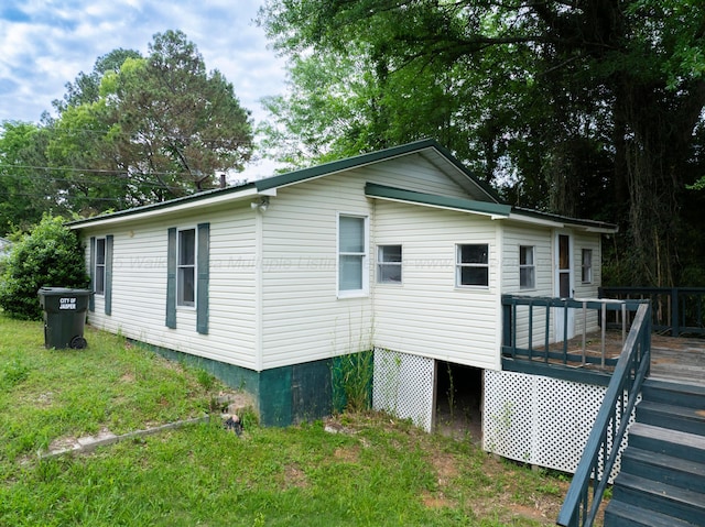 2701 Preston Ave, Jasper, AL 35501 - view of home's exterior featuring a deck