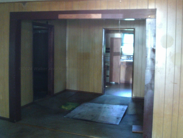 2665 Holly Rd, Jasper, AL 35501 - hall featuring wood walls