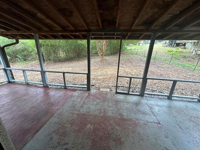 47 Hyche Rd, Cordova, AL 35550 - view of unfurnished sunroom