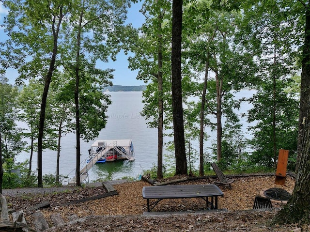 75 County Rd 881, Crane Hill, AL 35053 - dock with a water view