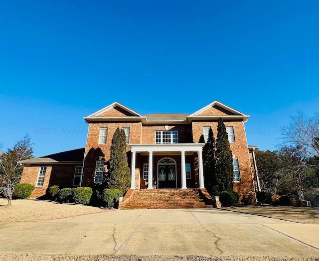 305 Chris Ln, Winfield, AL 35594 - view of front of house featuring french doors and brick siding