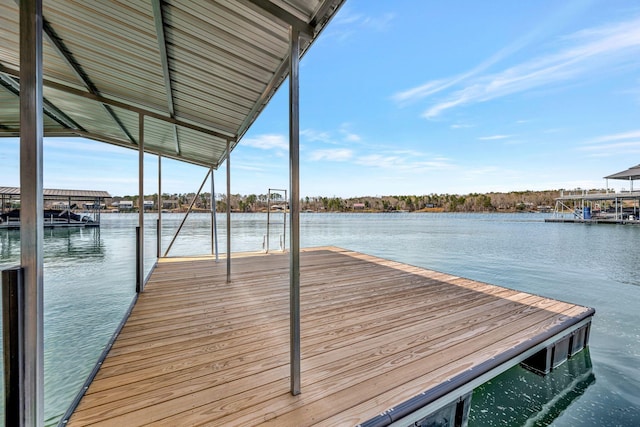 556 Sipsey Rock Rd, Crane Hill, AL 35053 - dock area featuring a water view