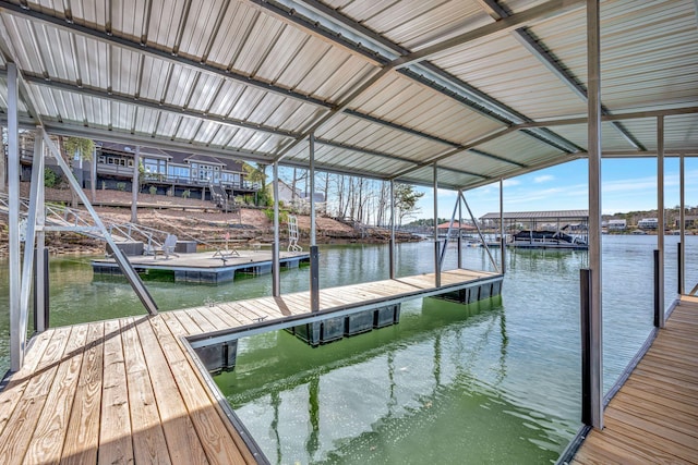 556 Sipsey Rock Rd, Crane Hill, AL 35053 - dock area featuring a water view