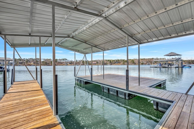 556 Sipsey Rock Rd, Crane Hill, AL 35053 - dock area featuring a water view