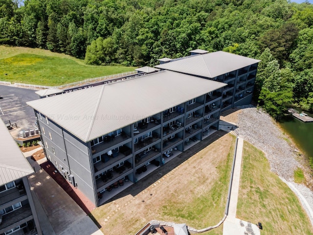 9661 Curry Hwy, Jasper, AL 35503 - drone / aerial view of a heavily wooded area