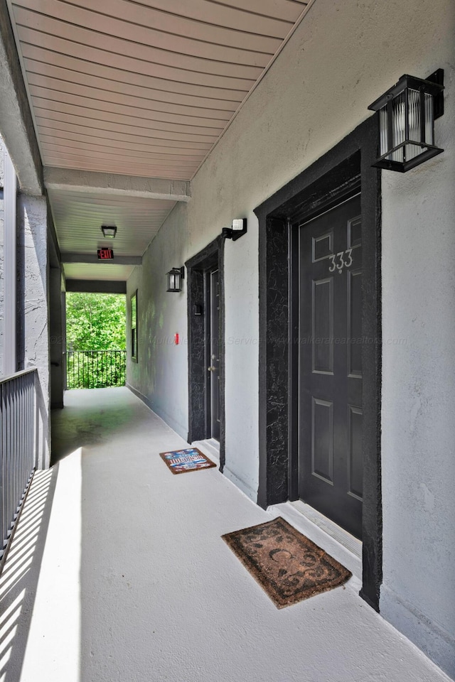 9661 Curry Hwy, Jasper, AL 35503 - entrance to property featuring stucco siding