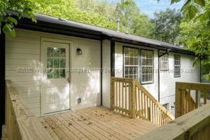 6370 Ball Rd, Mount Olive, AL 35117 - view of deck