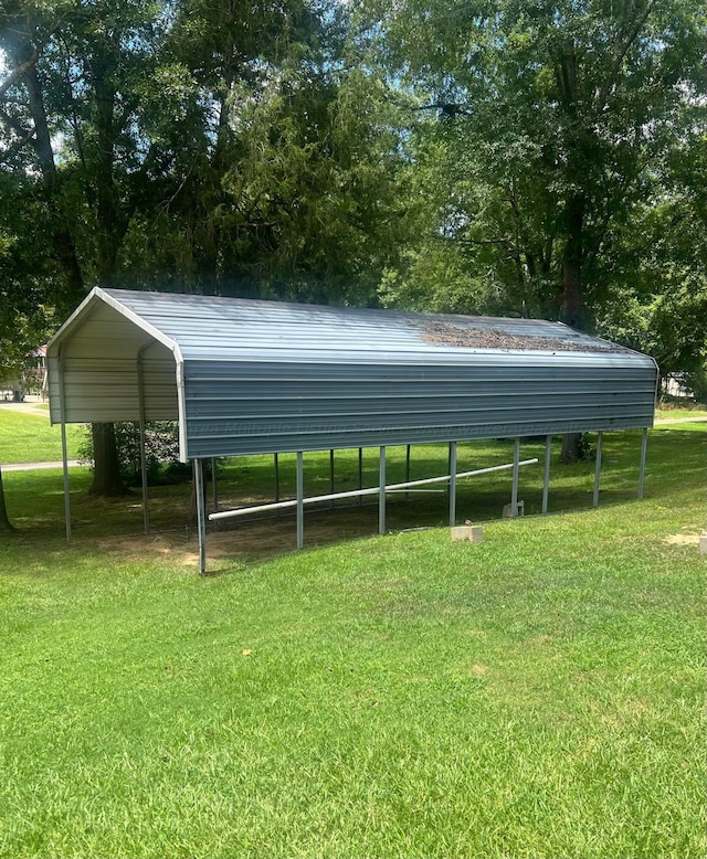 515 River Dr, Quinton, AL 35130 - exterior space featuring a carport