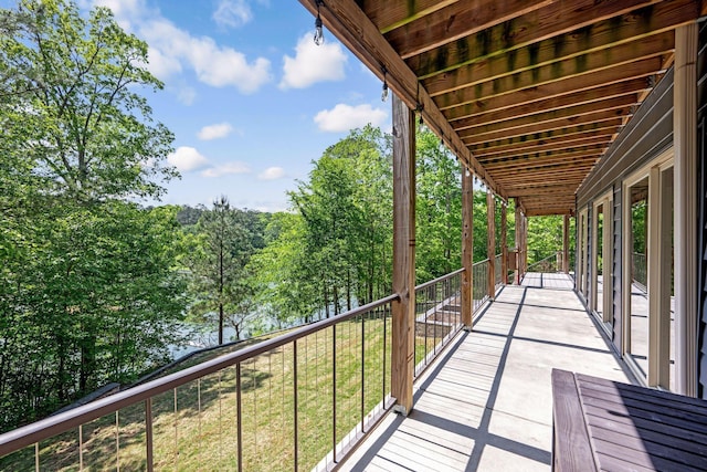 662 Sipsey Pike, Double Springs, AL 35553 - view of balcony