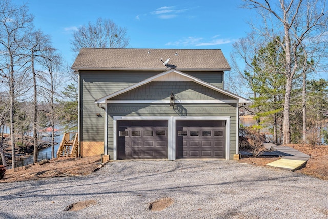 exterior space with driveway