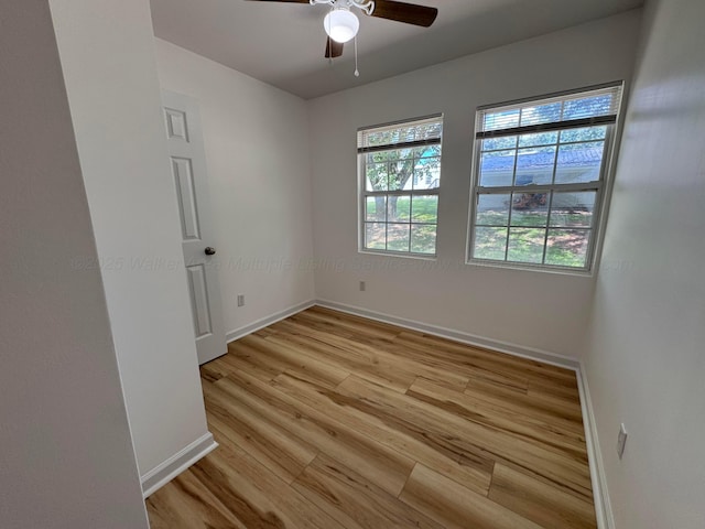 8502 Old Bagley Rd, Dora, AL 35062 - spare room with light wood finished floors and ceiling fan