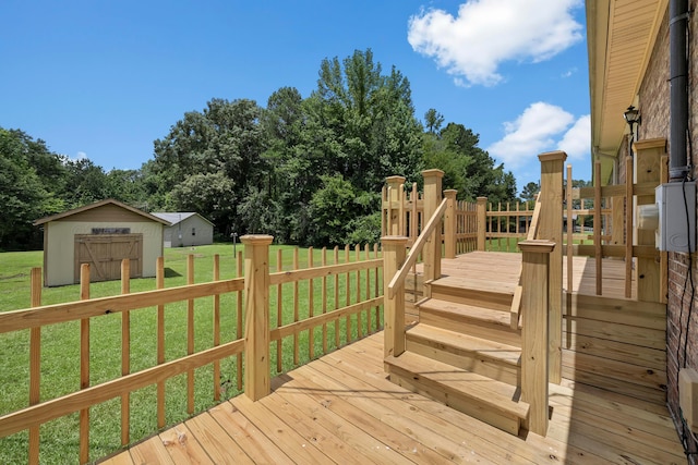 1768 Pineywoods Sipsey Rd, Jasper, AL 35504 - wooden terrace featuring a yard and view of scattered trees