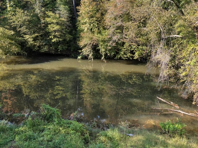 view of landscape with a water view