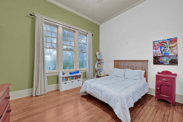 1600 Birmingham Ave, Jasper, AL 35501 - bedroom featuring crown molding and wood finished floors