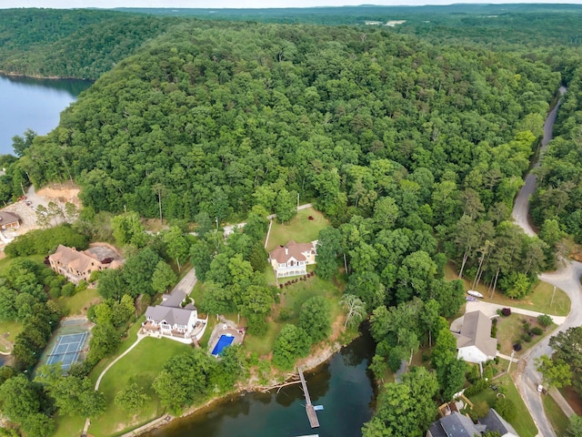 129 County Road 293, Cullman, AL 35057 - view of property location featuring a forest and a large body of water
