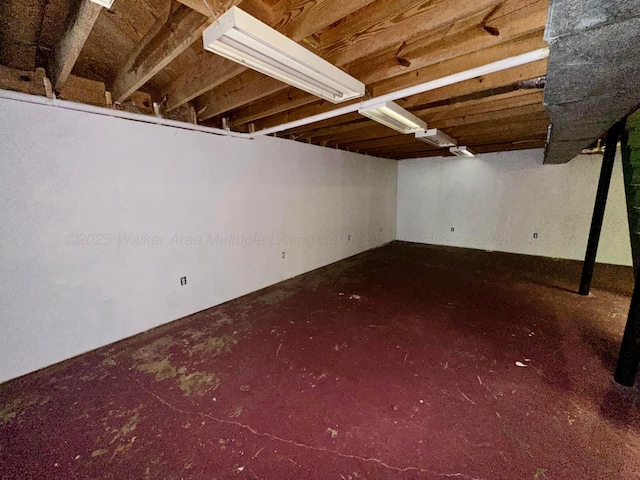 312 Crescent Cir, Jasper, AL 35503 - view of unfinished below grade area
