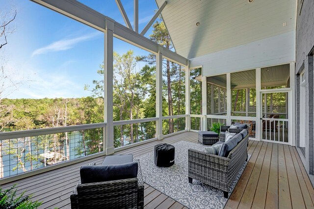 397 Blue Water Pointe Dr, Jasper, AL 35504 - sunroom / solarium featuring a wealth of natural light