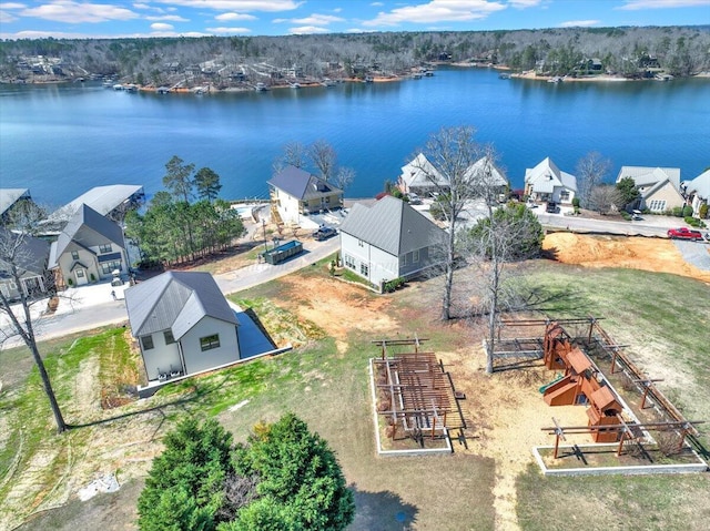 3195 County Road 51, Bremen, AL 35033 - aerial view featuring a water view