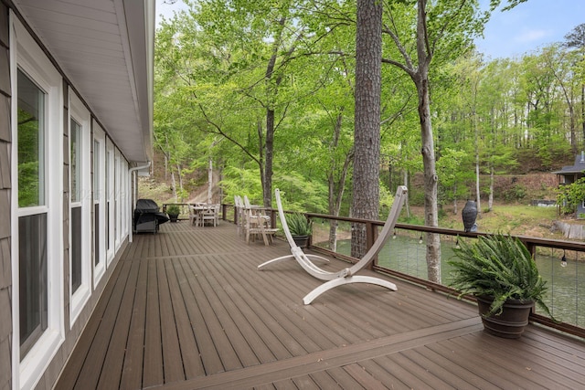 58 Lake Ln, Jasper, AL 35504 - view of wooden deck
