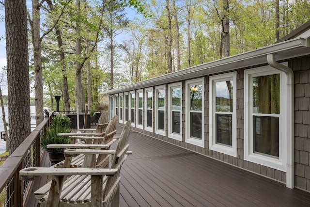 58 Lake Ln, Jasper, AL 35504 - view of wooden terrace