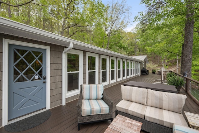 58 Lake Ln, Jasper, AL 35504 - view of deck