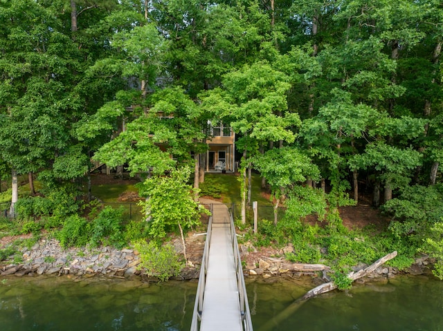 1528 Sipsey Rd, Double Springs, AL 35553 - dock featuring a deck