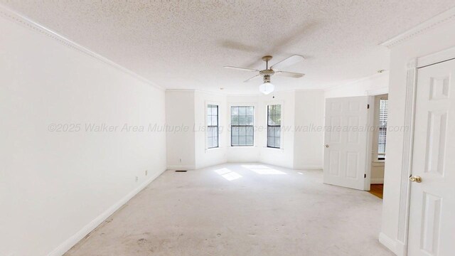 1704 Sharon Ln, Jasper, AL 35504 - full bathroom featuring visible vents, double vanity, tile patterned flooring, ornamental molding, and baseboards