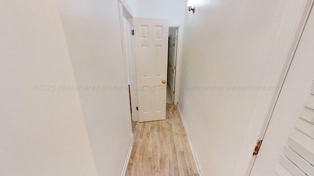 1704 Sharon Ln, Jasper, AL 35504 - hallway with baseboards and light wood-type flooring