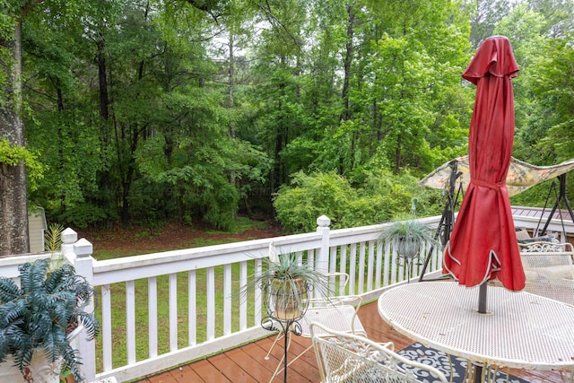 1925 Sharon Blvd, Dora, AL 35062 - wooden terrace with a lawn