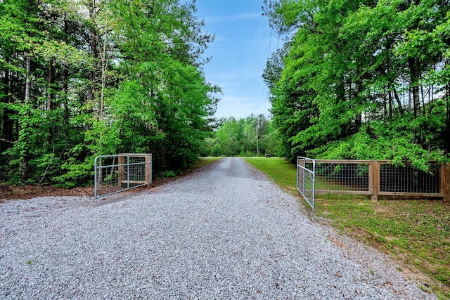 view of road