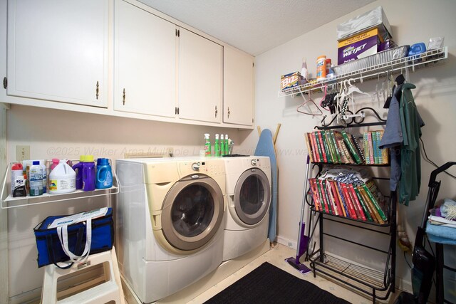 1004 Quarry Rd, Jasper, AL 35501 - washroom featuring independent washer and dryer and cabinet space
