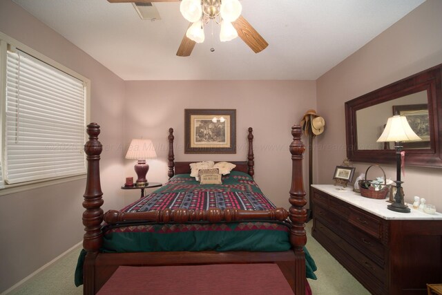 1004 Quarry Rd, Jasper, AL 35501 - bedroom featuring carpet floors and a ceiling fan