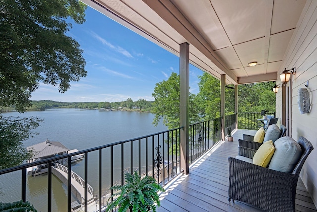 154 County Rd 389, Cullman, AL 35057 - balcony featuring a water view