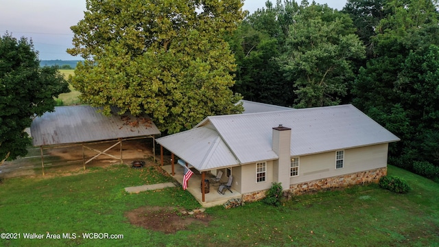 12 Dover Rd, Haleyville, AL 35565 - aerial view