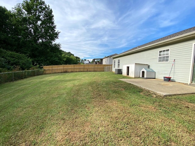 164 County Road 1636, Cullman, AL 35058 - fenced backyard with a patio area